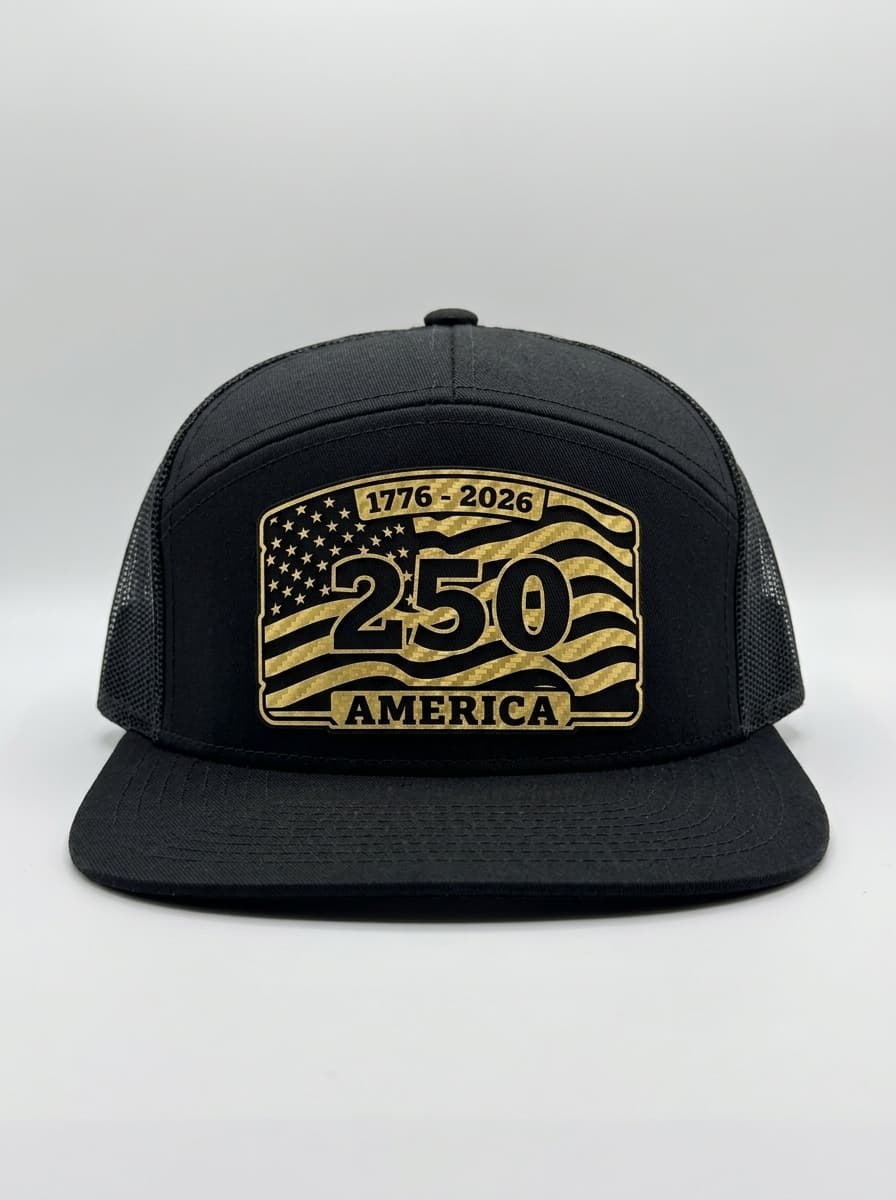 Flag 250 Richardson Patch Hat (Black)