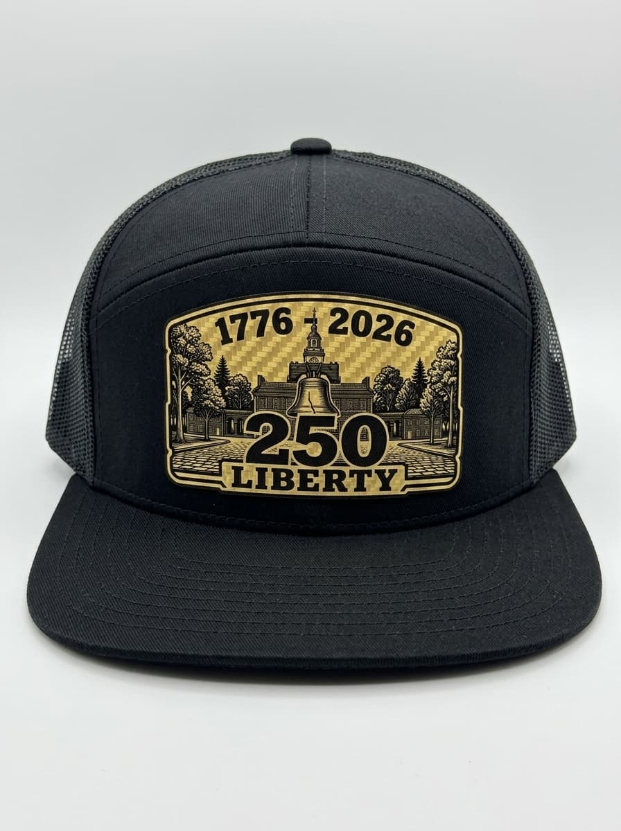 Liberty 250 Richardson Patch Hat (Black)